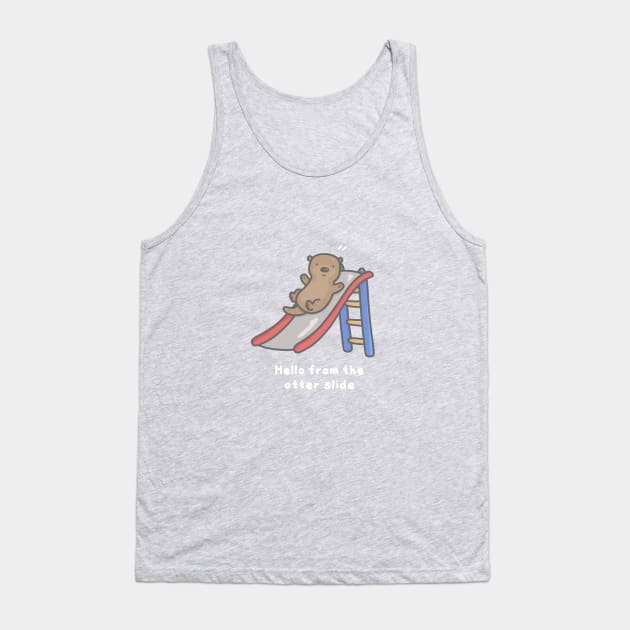 Otterslide Tank Top by pbanddoodles